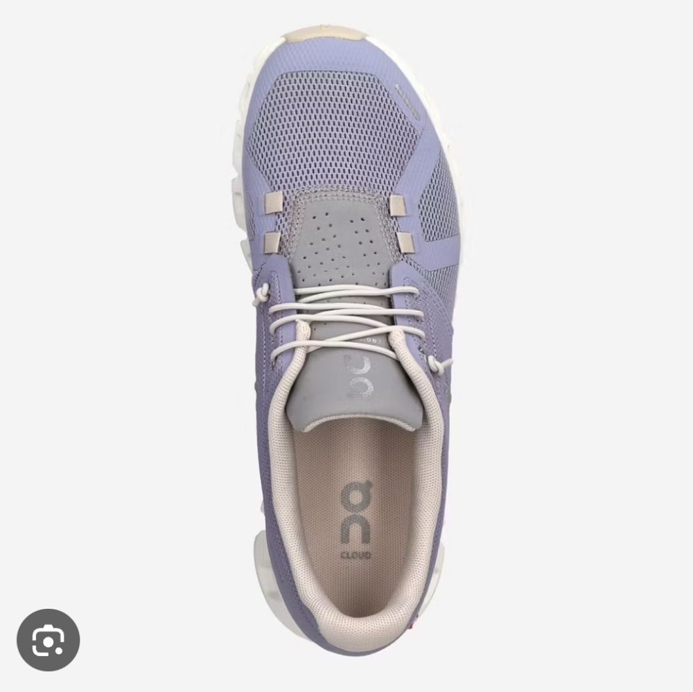 On Running Women's Sneakers - Lavender, White and Gray Size 9.5 Womens